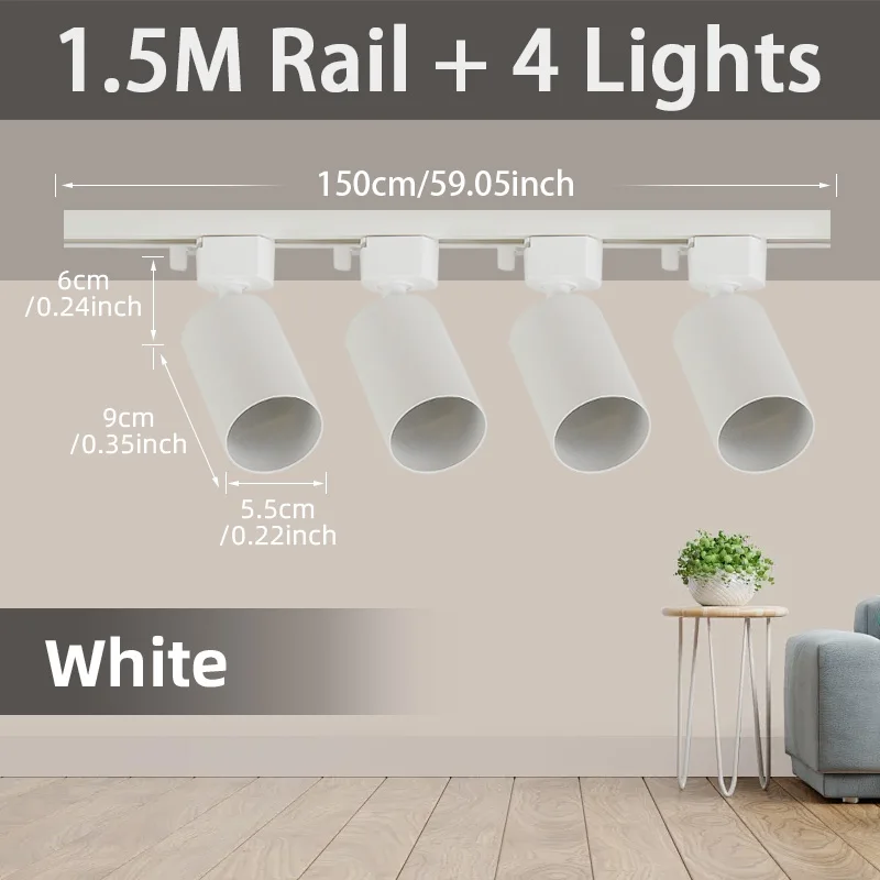 4PCS White Sets