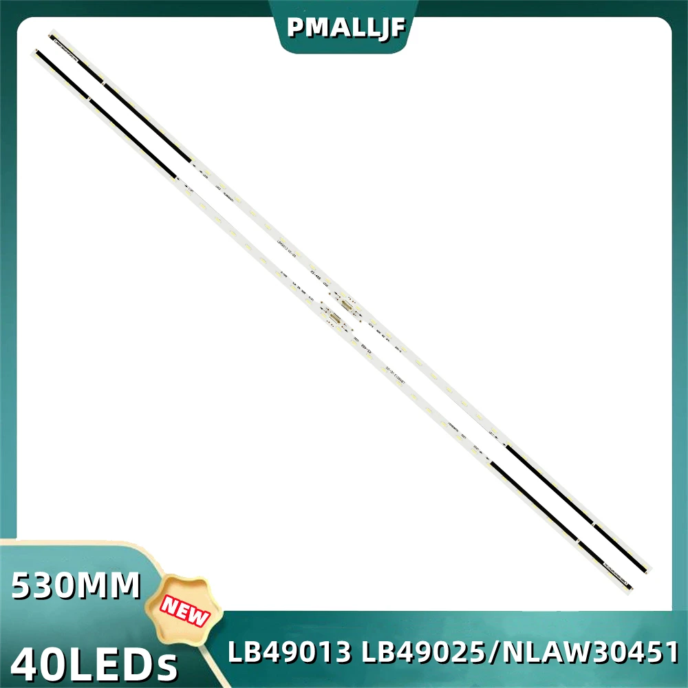 Conjunto Tira Conduzida Luz de Fundo para Sony Kdl49we660 49xf7073 49we750 49x720e 49we665 49xe7002 49xe7093 49w660e 49xf7003 49x8000e Peças