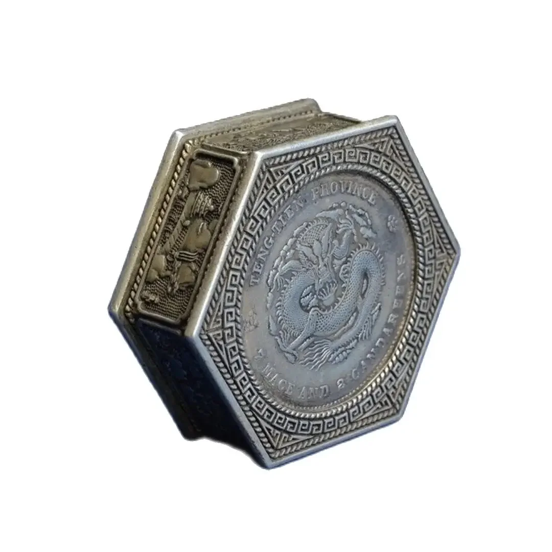 

Study Utensils, Relief Landscape Paintings, Inlaid With Silver Dollar White Copper Ink Cartridges