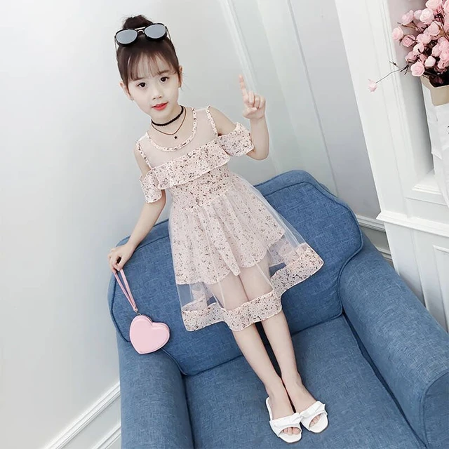 Niren Enterprise Flower Girl Dresses Wedding Birthday Costumes Ruffles  Layered Floral Dresses 2 to 8 Years Girl (Pink, 2-3 Years) : Amazon.in:  Fashion