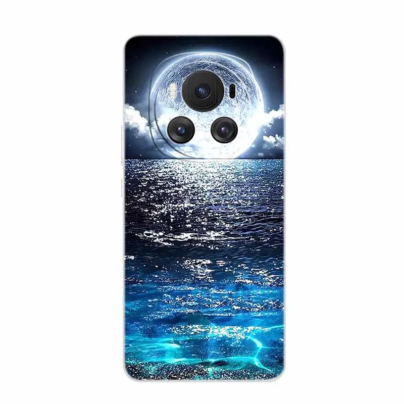 Fashionable Clear Animal Design Silicone Phone Case - Soft TPU Back Cover