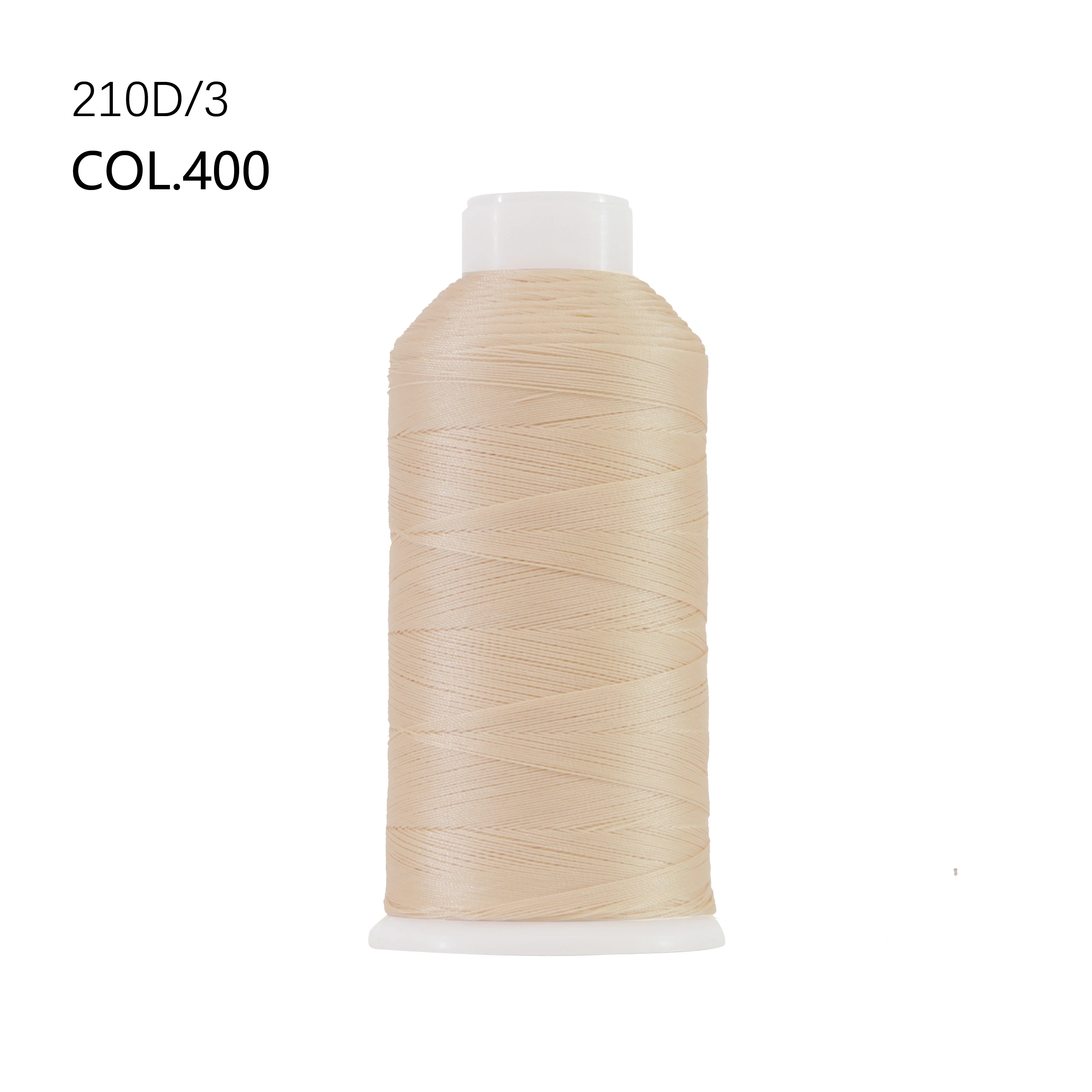 Heavy Duty Nylon Bonded Thread for Leather, Upholstery, Shoes, and Canvas Sewing - 1500 Meters, 0.3MM Thickness