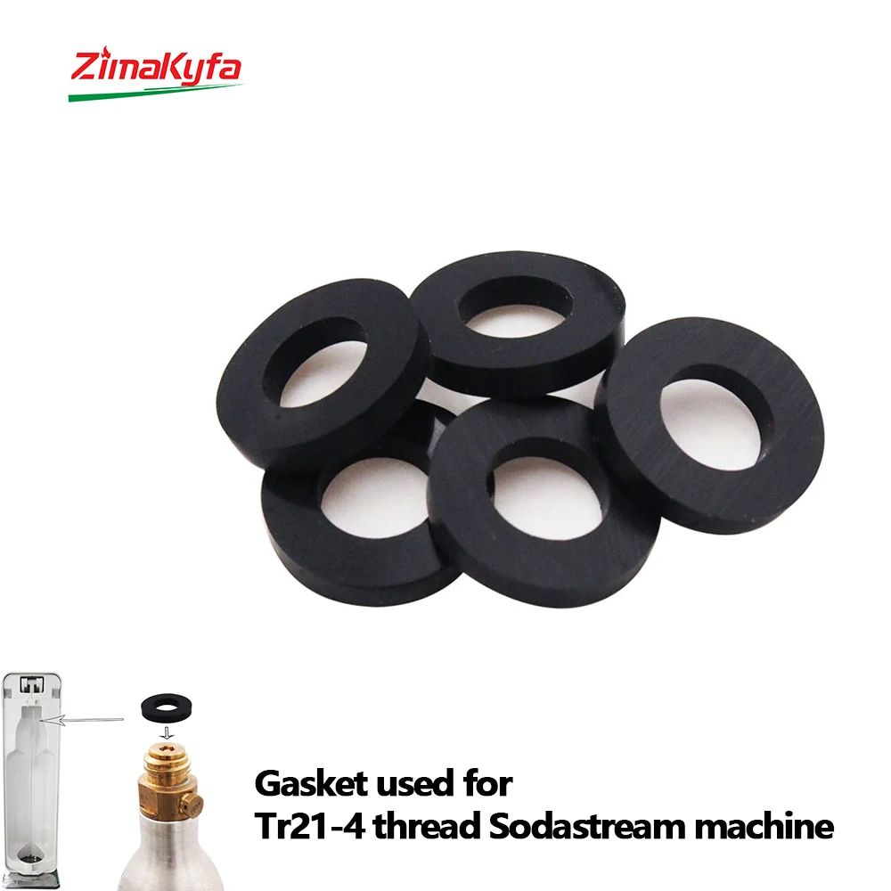 

Soda Machine Gaskets,Silicone Material.Suitable for Sealing Gaskets Of Soda Machines (Tr21-4 Threads).