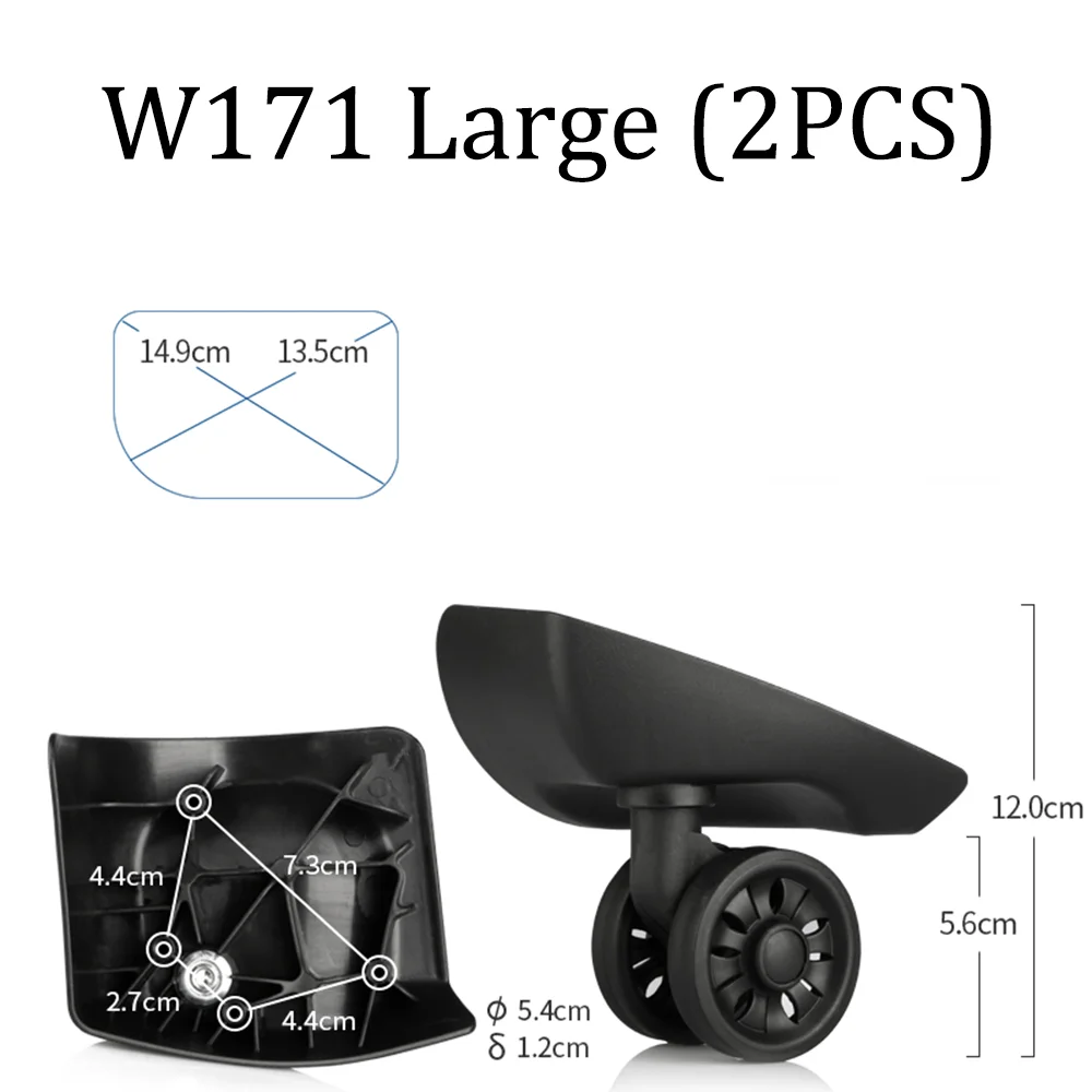 Suitable For American Tourister For Samsonite Suitcase Wheel Accessories Trolley Case Universal Wheel Silent Repair Caster
