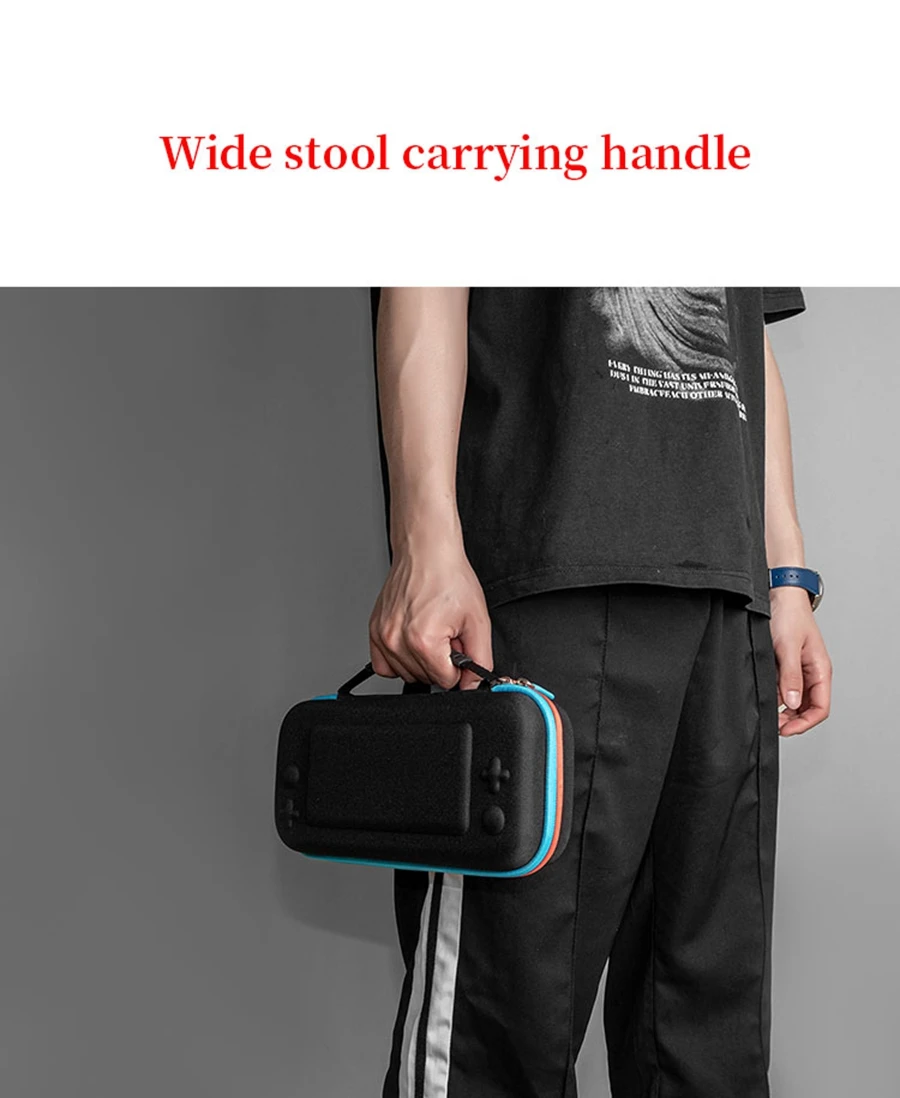 Hard EVA Gaming Handheld Storage Bag for Nintendo Switch 2 Games Console Protect Box Switch OLED Portable Travel Carrying Case