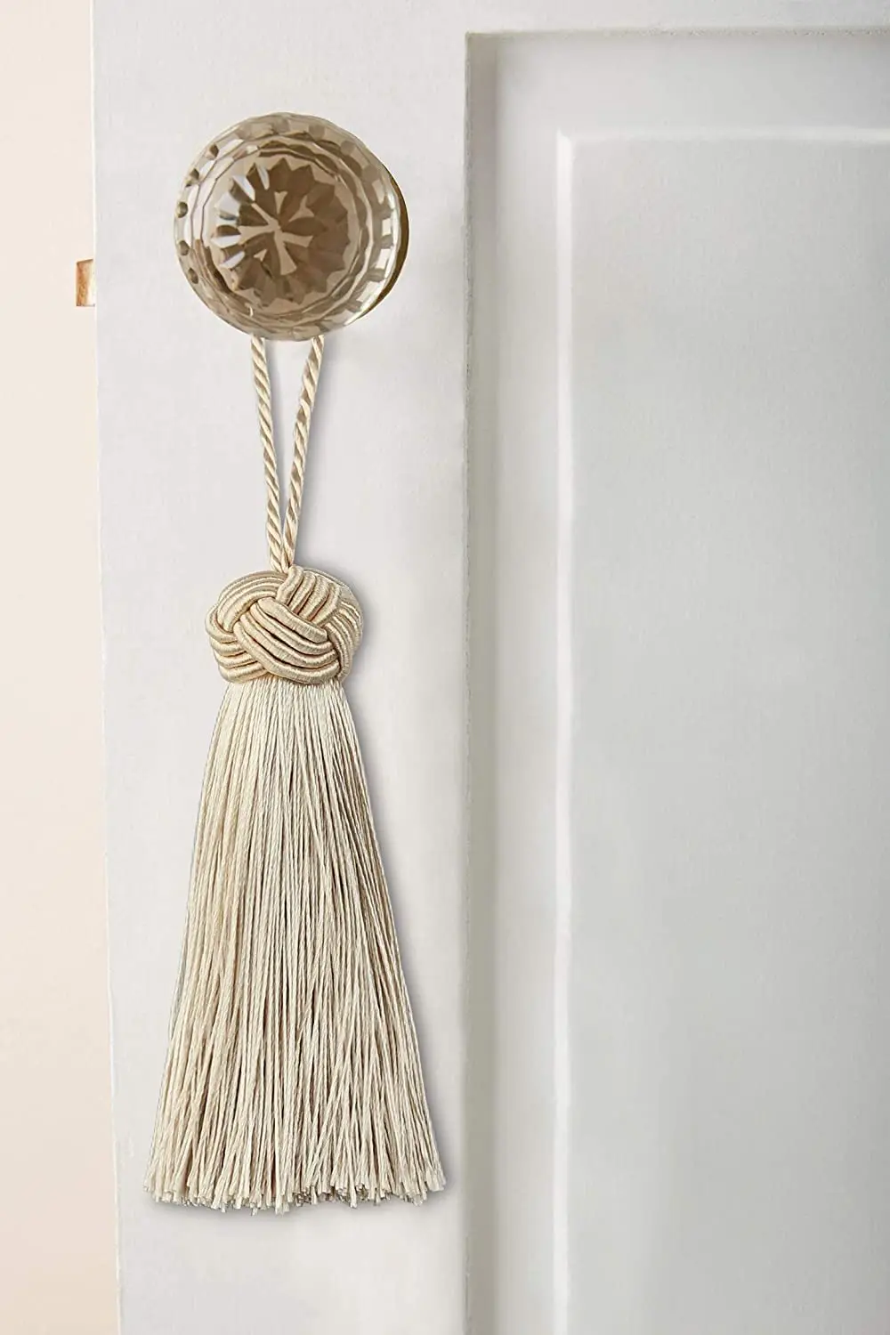 4Pcs Tassel Fringe Hanging Pendant Craft DIY Decor Small Tassels Ball Home Decoration Bag Curtain Accessories Key Tassels