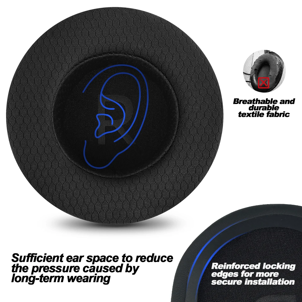 Earphone pads For AKG K52 K72 K92 Replacement headband accessories: cooling velvet,replacement Earpads Covers Sponge Protein