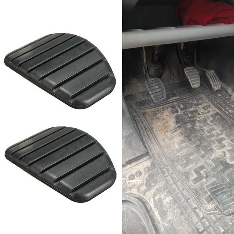 2 Pz Auto Freno Frizione Pedale Copertura Pad In Gomma Per Renault Megane Laguna Clio Kangoo Scenic Espace Modus Car-Styling Accessori