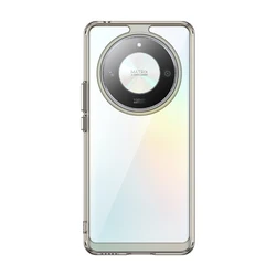 Vibrant Shockproof Protective Case - Durable Back Cover for Honor Magic 6 Lite (Clear-gray)
