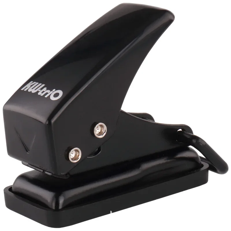 Circle Hole Punch Single Ring 1 Hole Paper Punch Portable Office School