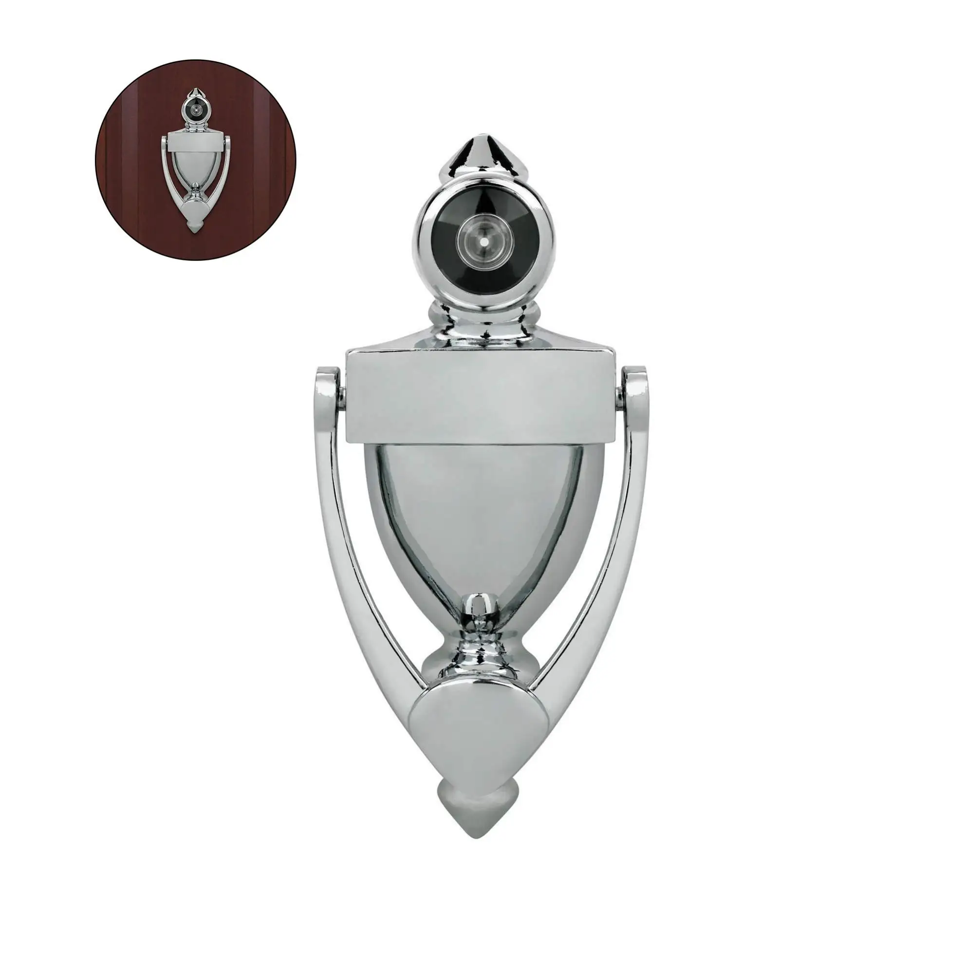 Polegadas Porta Knock Segurança Peek Peep Furos Maçaneta para 38 Polegadas para 97 Polegadas Espessura da Porta com 180 Graus Porta Visualizador 5