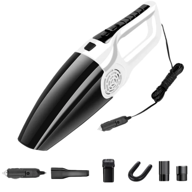 

Mini 120W Car Vacuum Cleaner 3600Mbar Suction Wet & Dry Use Power Handheld Portable Vacuum