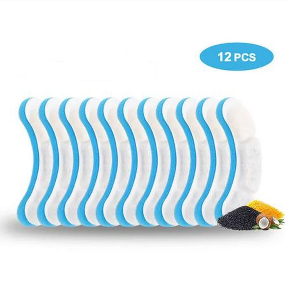 Pet water fountain pet water dispenser water dispenser filter pet fountain filter 4/8/12PCS Cat Water Fountain Filters Activated Carbon Replacement Filters for 1.5L Transparent Water Dispenser Pet Accessories