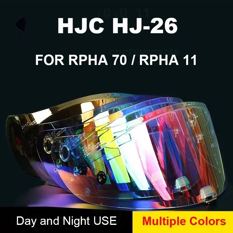 Hj-26 Lente Visiera Casco Per Hjc Rpha 11 & Rpha 70 Casco Moto Parabrezza Hj-26St Capacete De Moto Shield Accessori Moto
