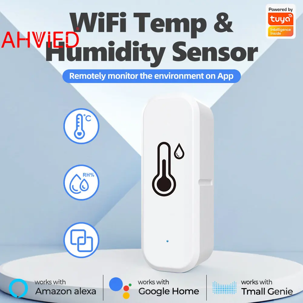 Tuya Smart Life ZigBee/WiFi Temperature Humidity Sensor Smart Home