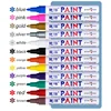12 Colors White Waterproof Rubber Permanent Paint Marker Pens for Drawing Car Tire Tread Eco-Friendly Tire Painting Highlighter 1