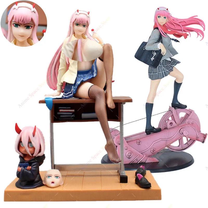 

DARLING in the FRANXX Figure Zero Two GK Desk Girl Model Doll PVC Action Figure Zero Two 02 Collectible Toys Adult Birthday Gift