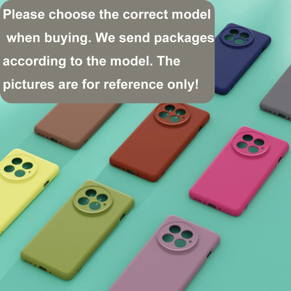 Premium Liquid Silicone Magnetic Case - Shockproof & Wireless Charging Compatible Back Cover