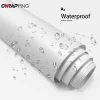 Matte White Vinyl Car Wrap Film Foil Sticker Universal Self-adhesion Waterproof Protection Film for Car Motorcycle Accessories 4