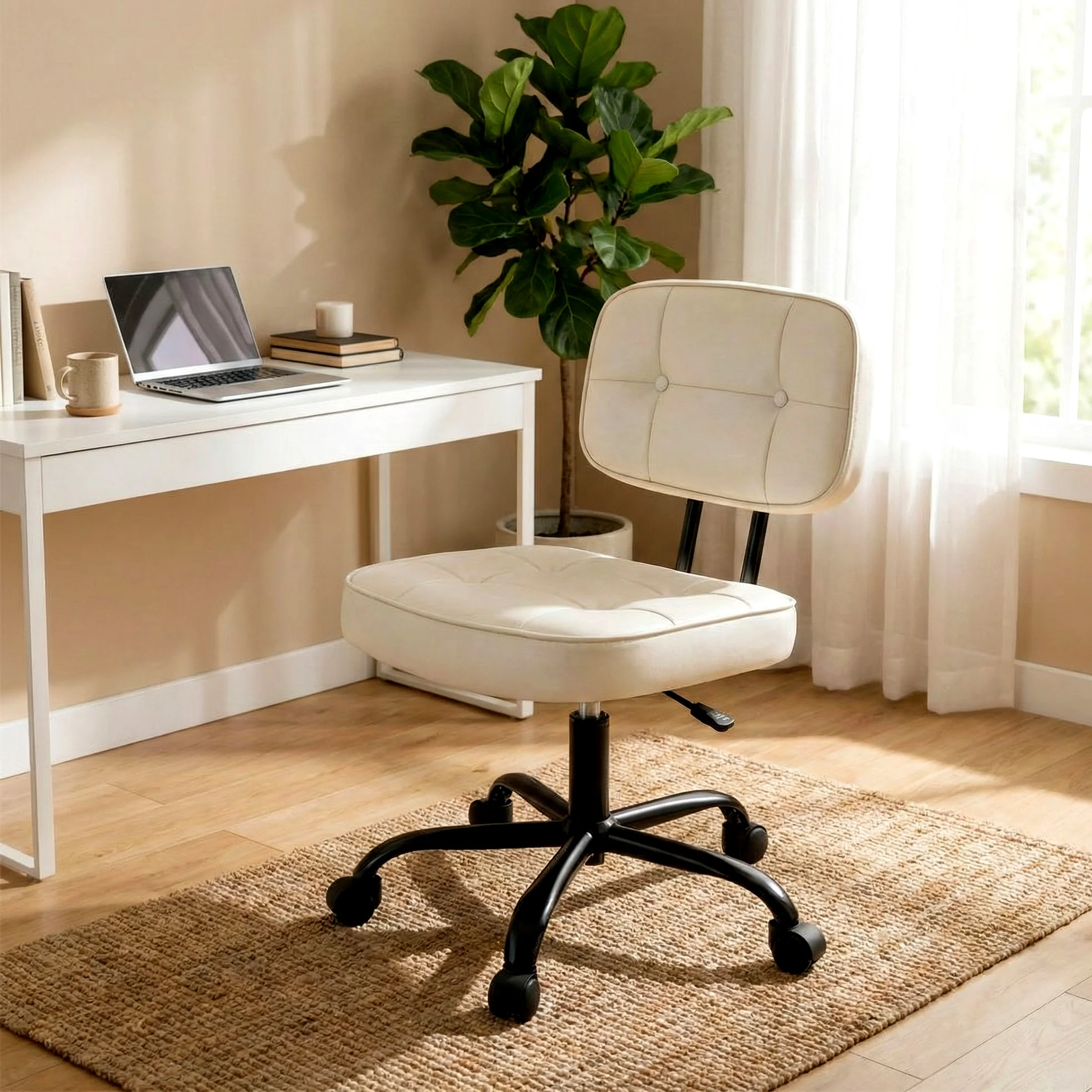 ergonomic office chair front view