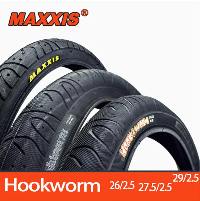 MAXXIS 27.5X2.5 タイヤ Hookworm フットワーム ２本 Maxxis Hookworm 26/27.5/29インチ MTB ダートジャンプバイク