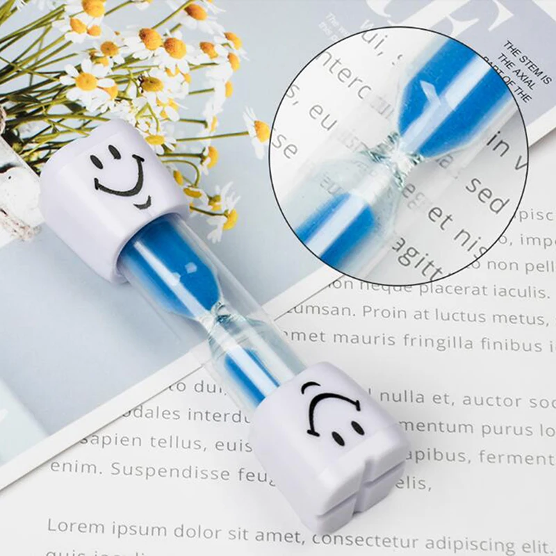 3Min Smile Sandglass Tooth Brushing Hourglass Gift Sand Clock  Dental Children Kids Toothbrush Timer Help Them Form A Good Habit 4