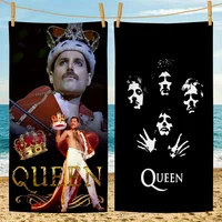 The Famous Band Queen Band Freddie Mercury Beach Towel For Kids Personalized Bath Towel Pool Vacation Gift Picnic Towel Gift 1