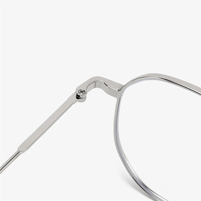 Metal Student Polygon Nearsighted Glasses For Women Men Rose Gold Frame Minus Sight Eyeglasses Prescription 0 -0.5 -0.75 To -6.0 6