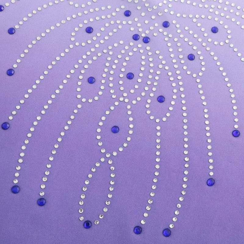 Kids Dancing Leotard Sleeveless Shoulder Diamond Bright Spotted Body Suit Ballet Gymnastics Dance Practice Clothes