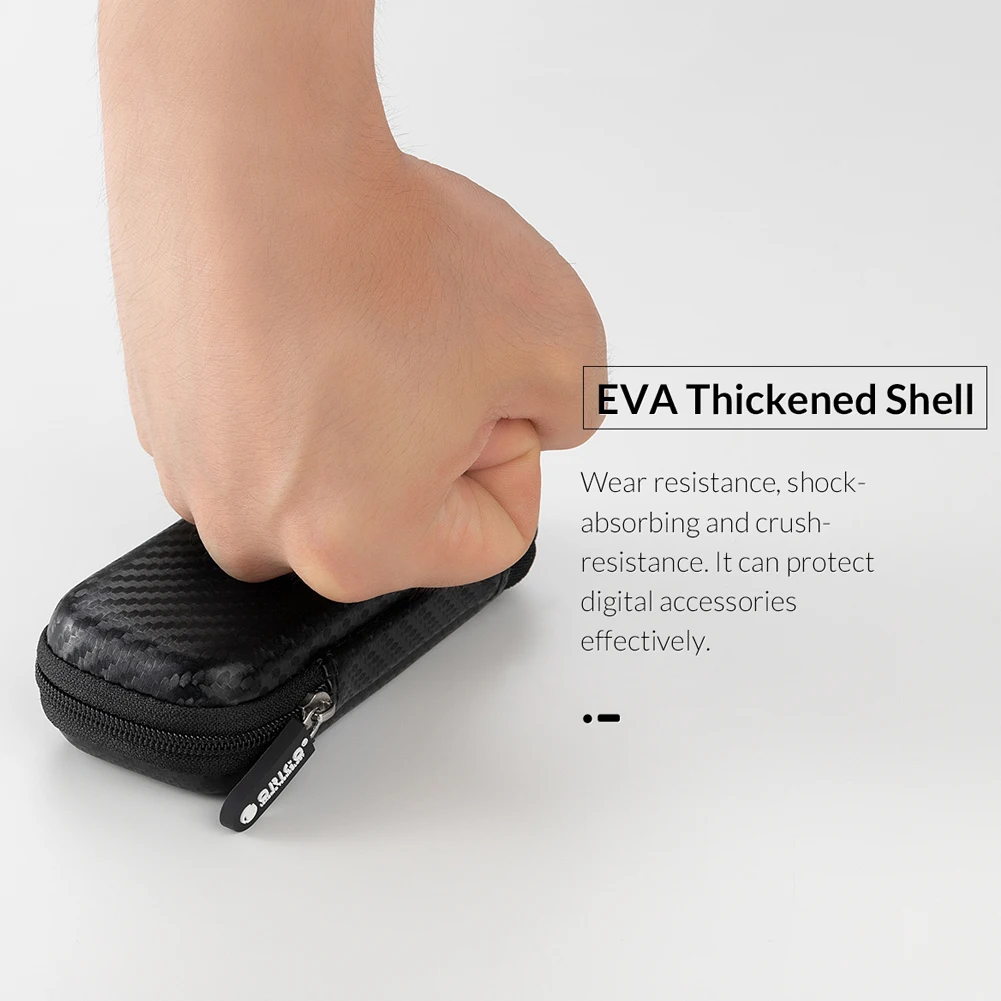 ORICO Portable EVA Shockproof Storage Bag for M.2 Hard Drives and Accessories