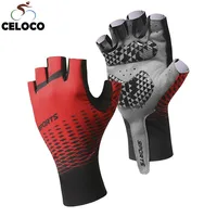 Touch Screen Long Half Fingers Gel Soft Sports Cycling Gloves MTB Road Bike Racing Glove Women Men Bicycle Gloves S02 Breaking 1