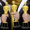 12 Pack Plastic Gold Award Trophies for Party Decorations, Party Favors, Movie Night Party Favor, School Award 6