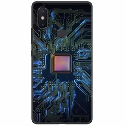 Stylish Cat Lion Design Silicone TPU Phone Case - Durable and Soft Protective Back Cover for Xiaomi Mi Max 2 (W101.CH.164)