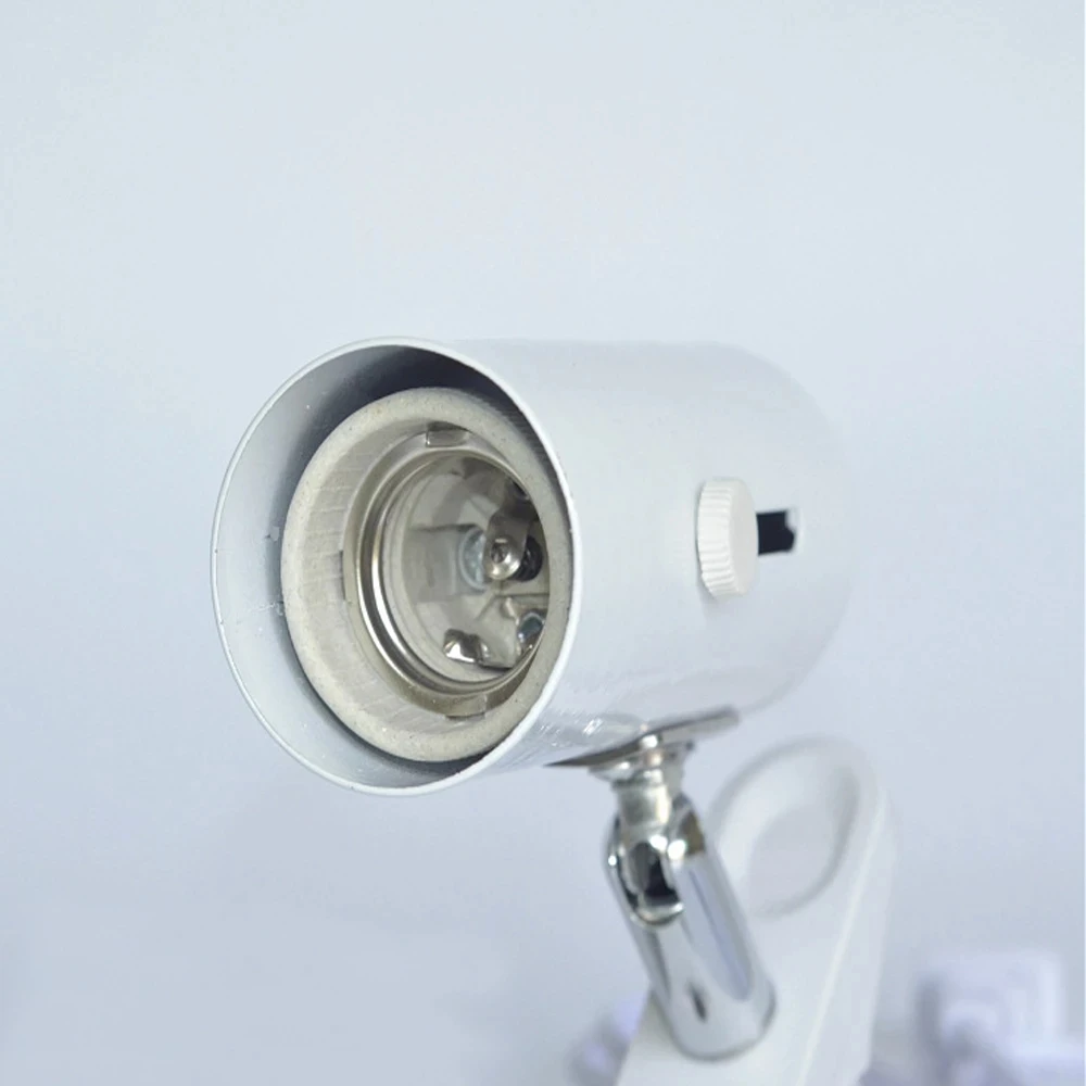 E27 Clip Lamp Holder With Switch LED Plant Lamp Condenser Table Display Case Aquarium Incubator Bulb Table Top Infrared Light