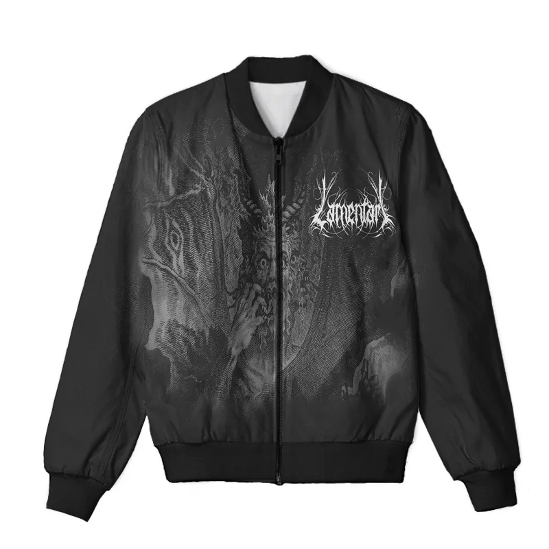 

CAVVING 3D Printed Lamentari Rock Zipper Bomber Jackets Men Overcoat Mens Coat Zip Up Jackets for Women/Men