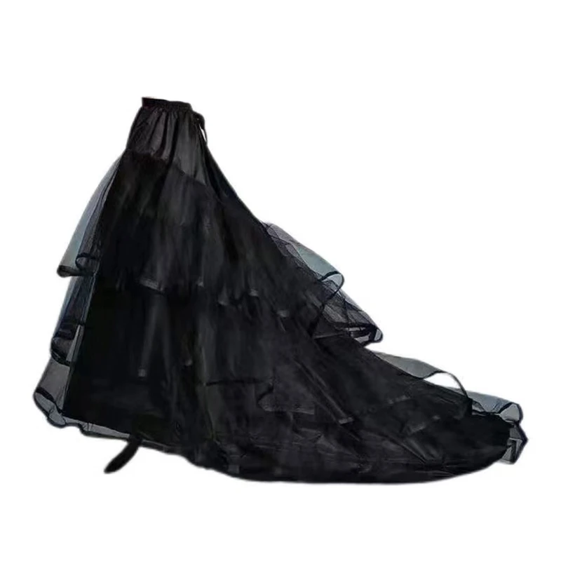 

Women Petticoat Underskirt Cosplay Party Long Dress Jupon Sottogonna Lolita Ballet Tutu Skirt Enaguas Underskirt