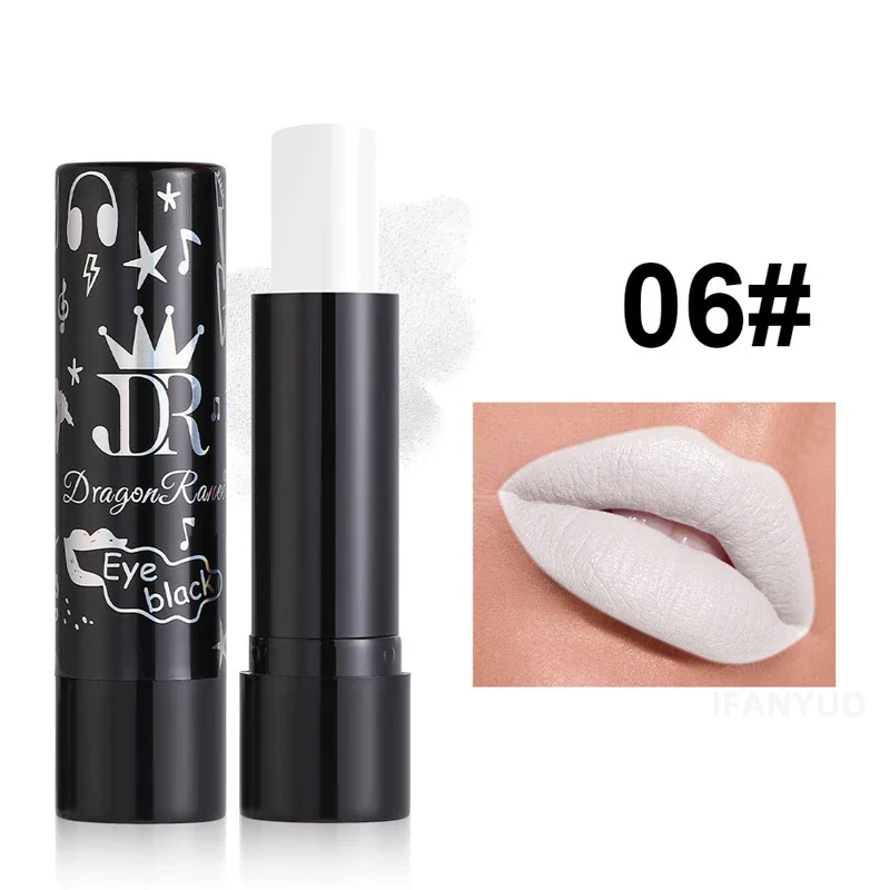 thumbnail image 1 of Black Lipstick Halloween Matte Waterproof Lipgloss Long Lasting Sexy Velvet Green Lipsticks Non-stick Cup Party Makeup Cosmetics, 1 of 5