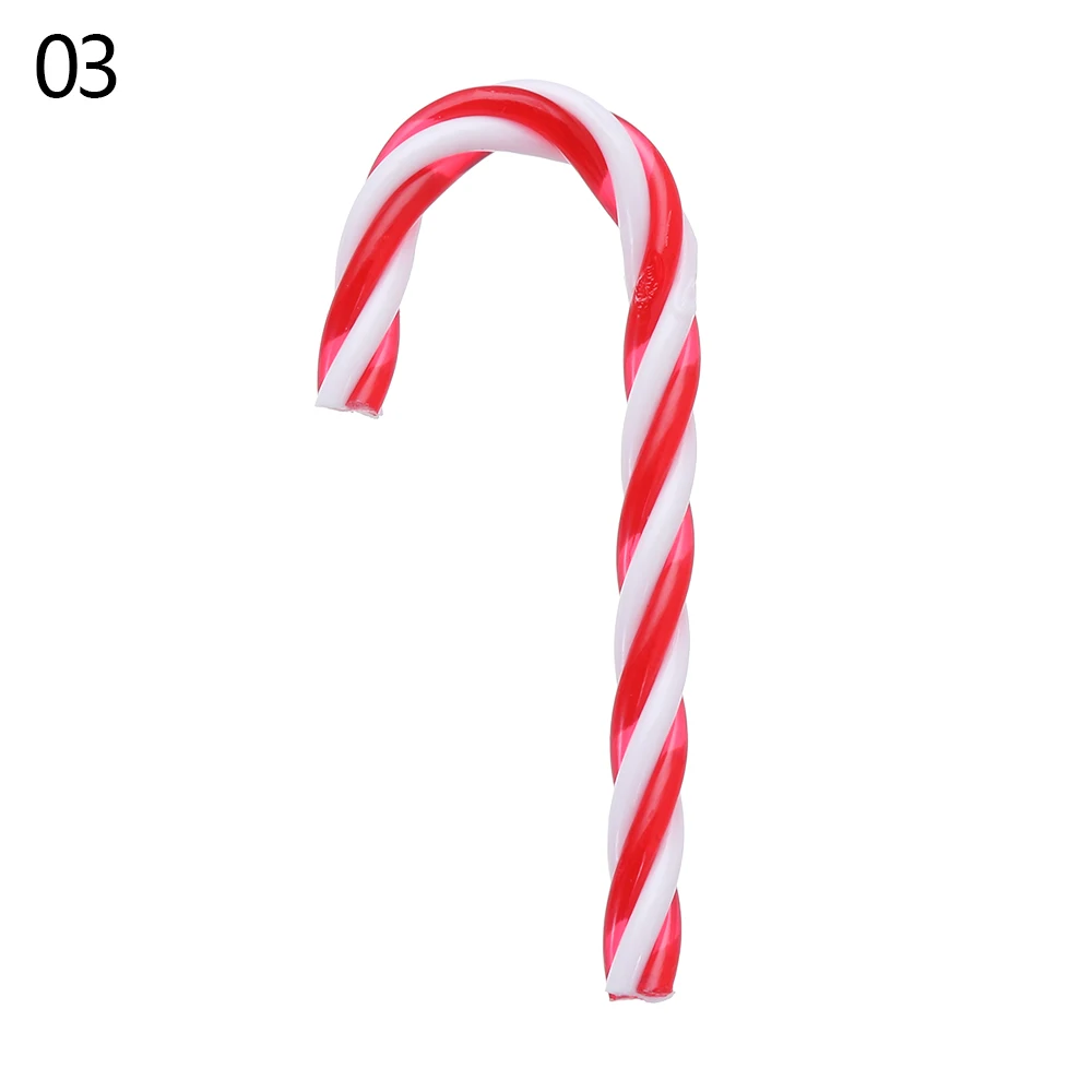 thumbnail image 1 of Adornos navideños de caramelo, piruletas, decoración navideña, bastones de caramelo, adornos colgantes, bastones, manualidades para coronas navideñas, árboles de Navidad, suministros para fiestas, 1 of 5