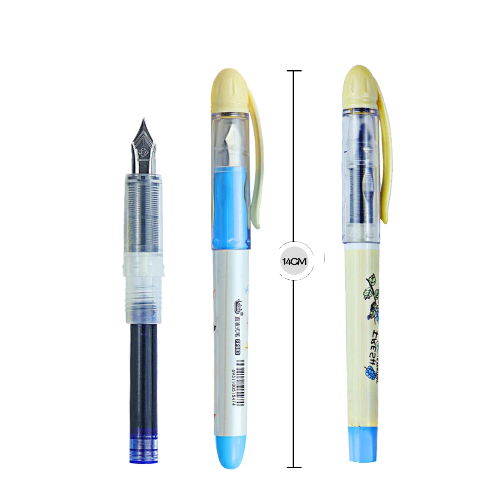 Office Supply Disposable Ink Pen Fountain Pen Long Writing Length Smooth  Writing - China Office Supply, Fountain Pen