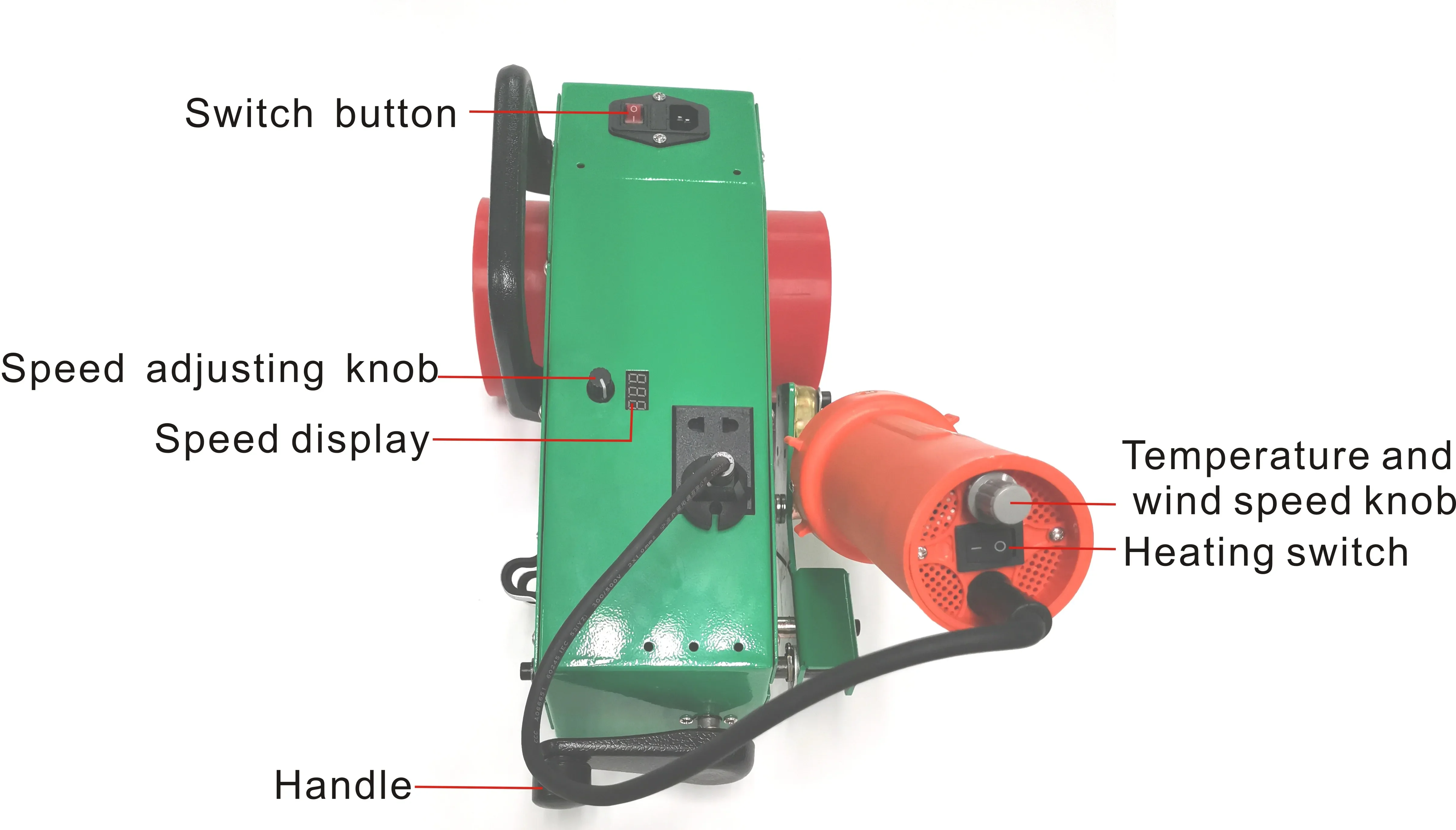 Guangzhou Small Size Portable Tarpaulin Plastic Pvc Flex Banner Heat Hot Air Seam Welder Welding Machine 4