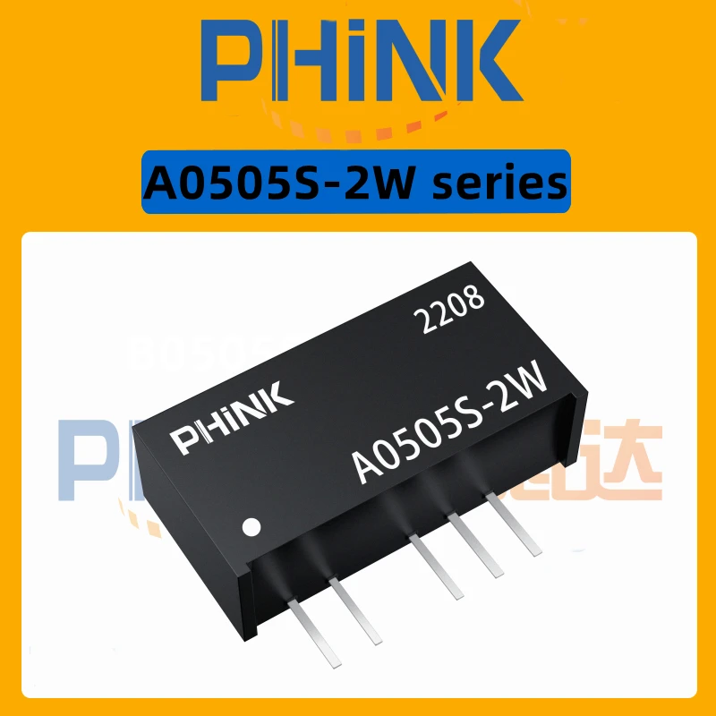 

DC-DC с регулируемым питанием, salida Dual de 5V a 5V positiva y Negative, A0505S-2W