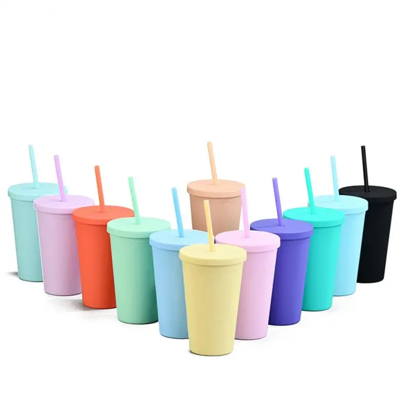 Simple Modern Insulated Tumbler With Lid And Straw Iced Coffee Cup  Drinkware Reusable Double Plastic Water