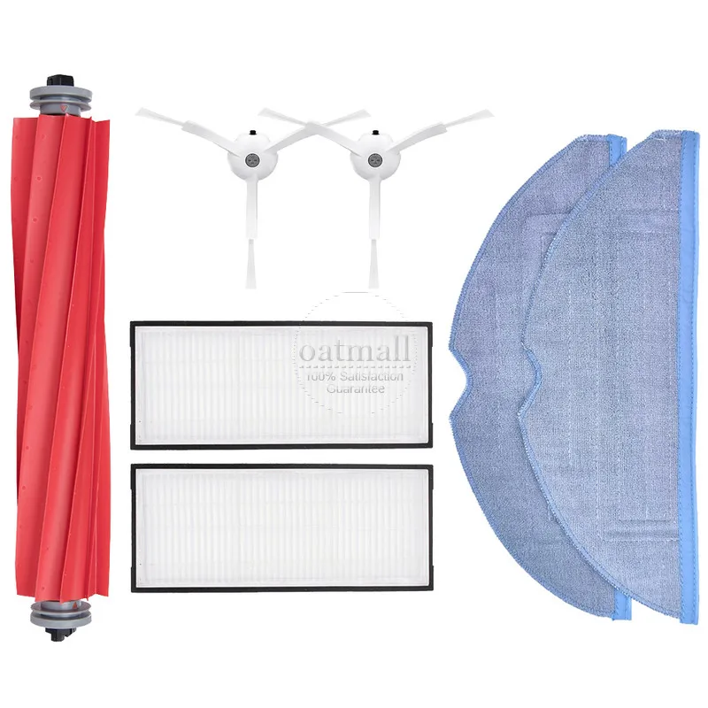 Para S7 Maxv Ultra Pro, Cepillo Lateral, Rodillo, Filtro HEPA, Trapeador, Piezas De Repuesto