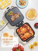 110V electric pancake pan household multifunctional double-sided heating pancake pan pancake machine hot pot 2