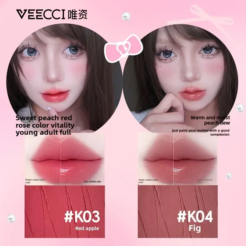 VEECCI Sweet & Spicy Girls Makeup Gift Set Lipstick & Eyeshadow Concealer Palette All In One
