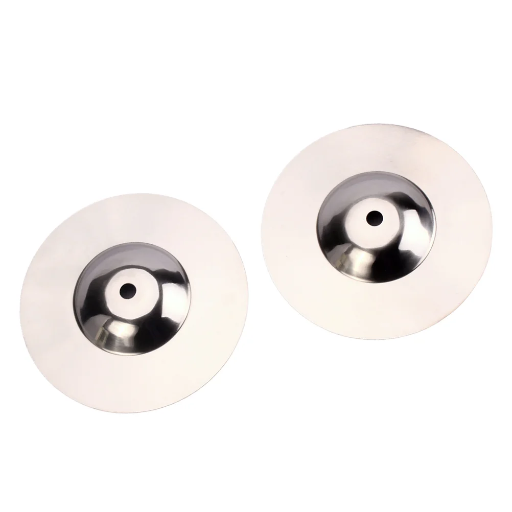 2pcs Beginner Crash Cymbal Drum Durable Percussion Instrument Accessories WD01