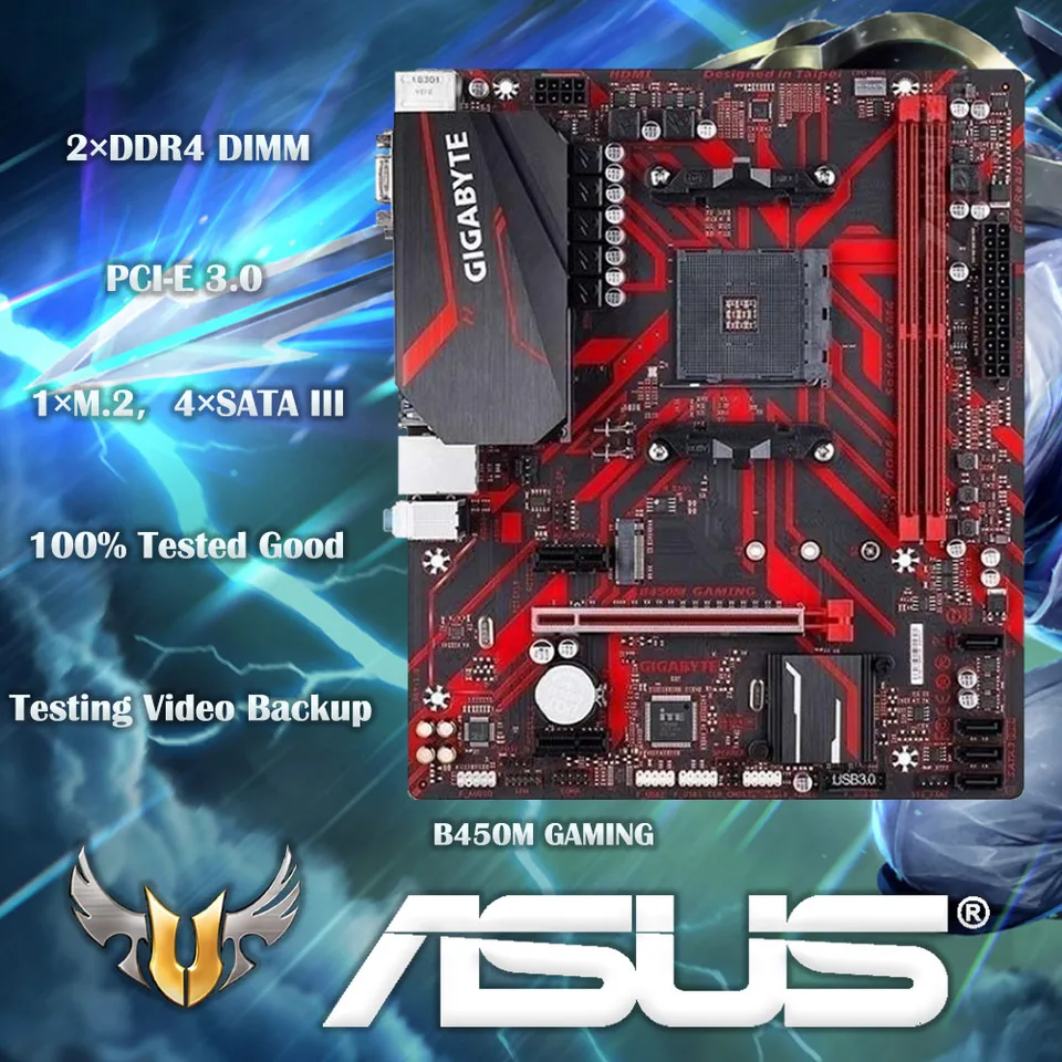 GIGABYTE B450M DS3H ② Amazon.com: Gigabyte B450M DS3H (AMD Ryzen AM4/Micro ATX/M.2