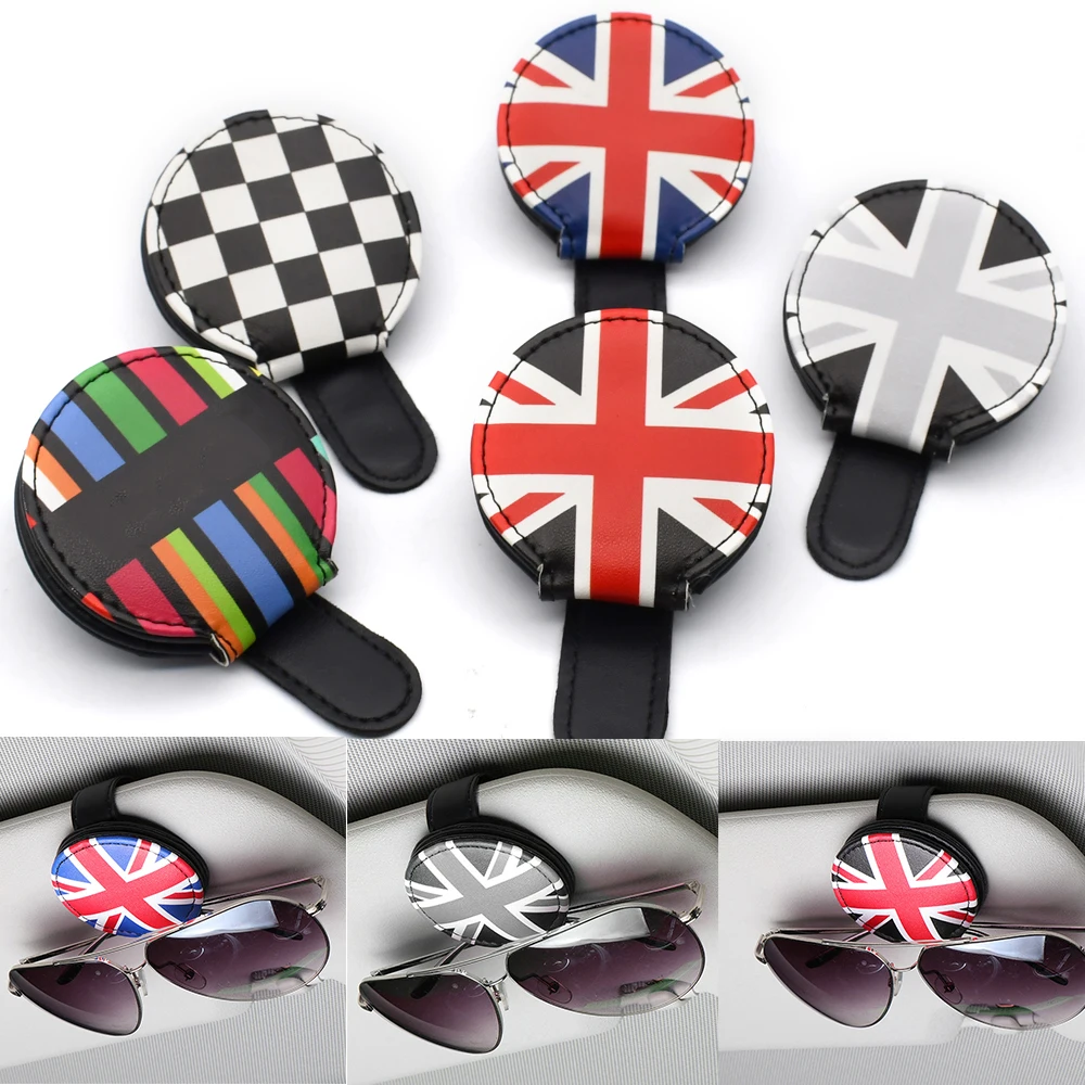 

Автомобильный держатель для очков держатель для хранения очков для Audi BMW автомобильный зажим для солнцезащитных очков универсальные многофункциональные автомобильные аксессуары для интерьера