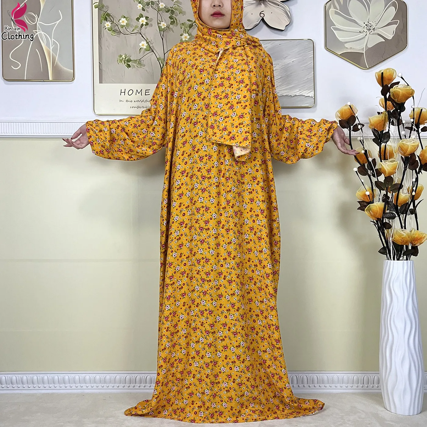 Loose Muslim Prayer Dress S90e7d9da037046db87b2d6a50016dcffD