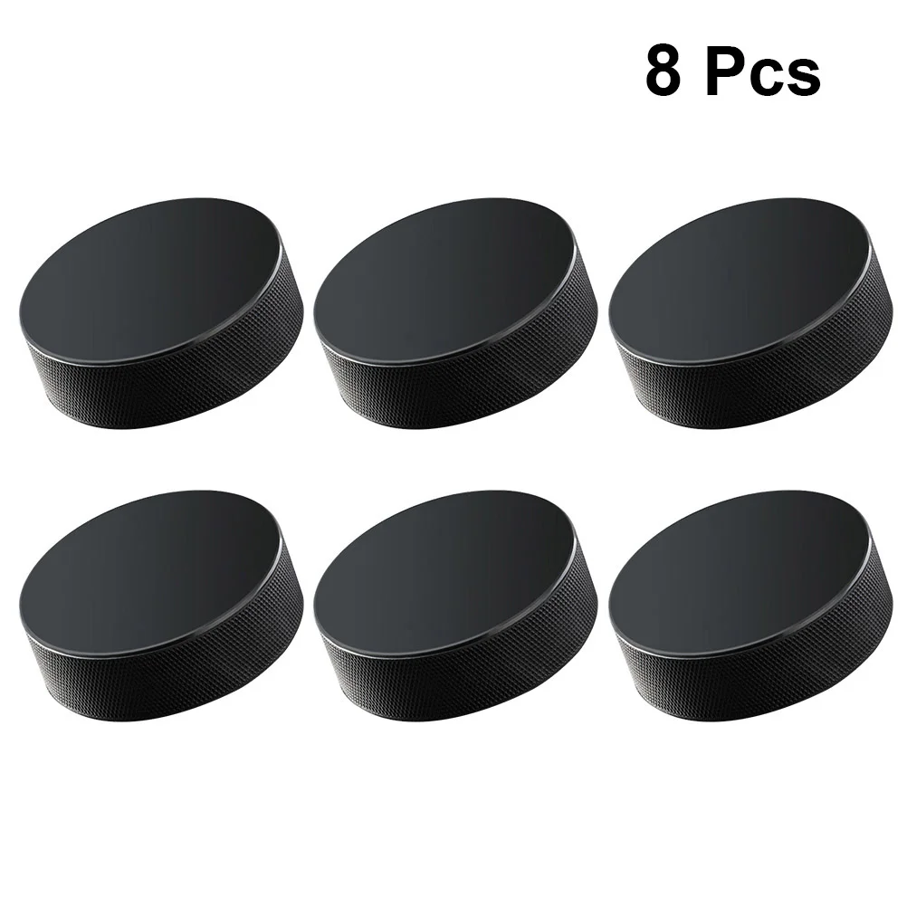

8 Pack Hockey Puck- for Practicing and Classic Training, Diameter 3, Thickness 1- Professional Pucks Standard